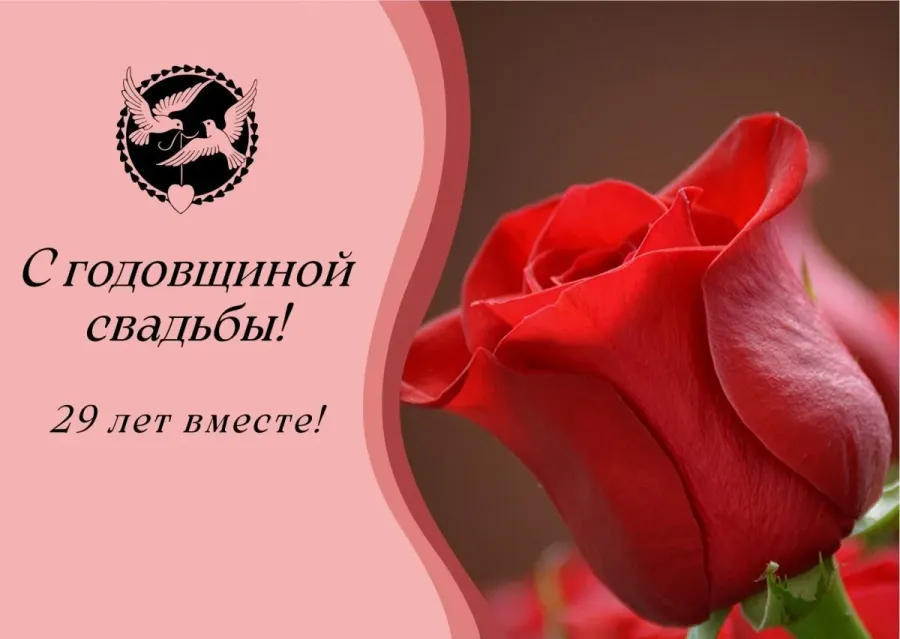 Бархатная свадьба картинки 29 лет Бархатная свадьба (29 лет): картинки и открытки 100 шт.