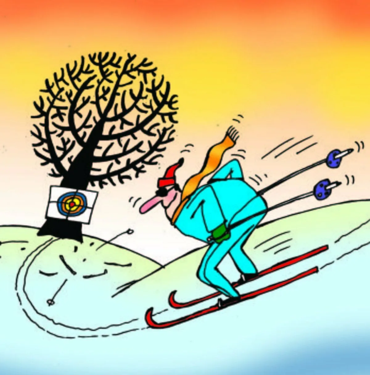 Лыжник карикатура. Веселый лыжник. Горнолыжник карикатура. Смешной лыжник. Поздравление лыжнику