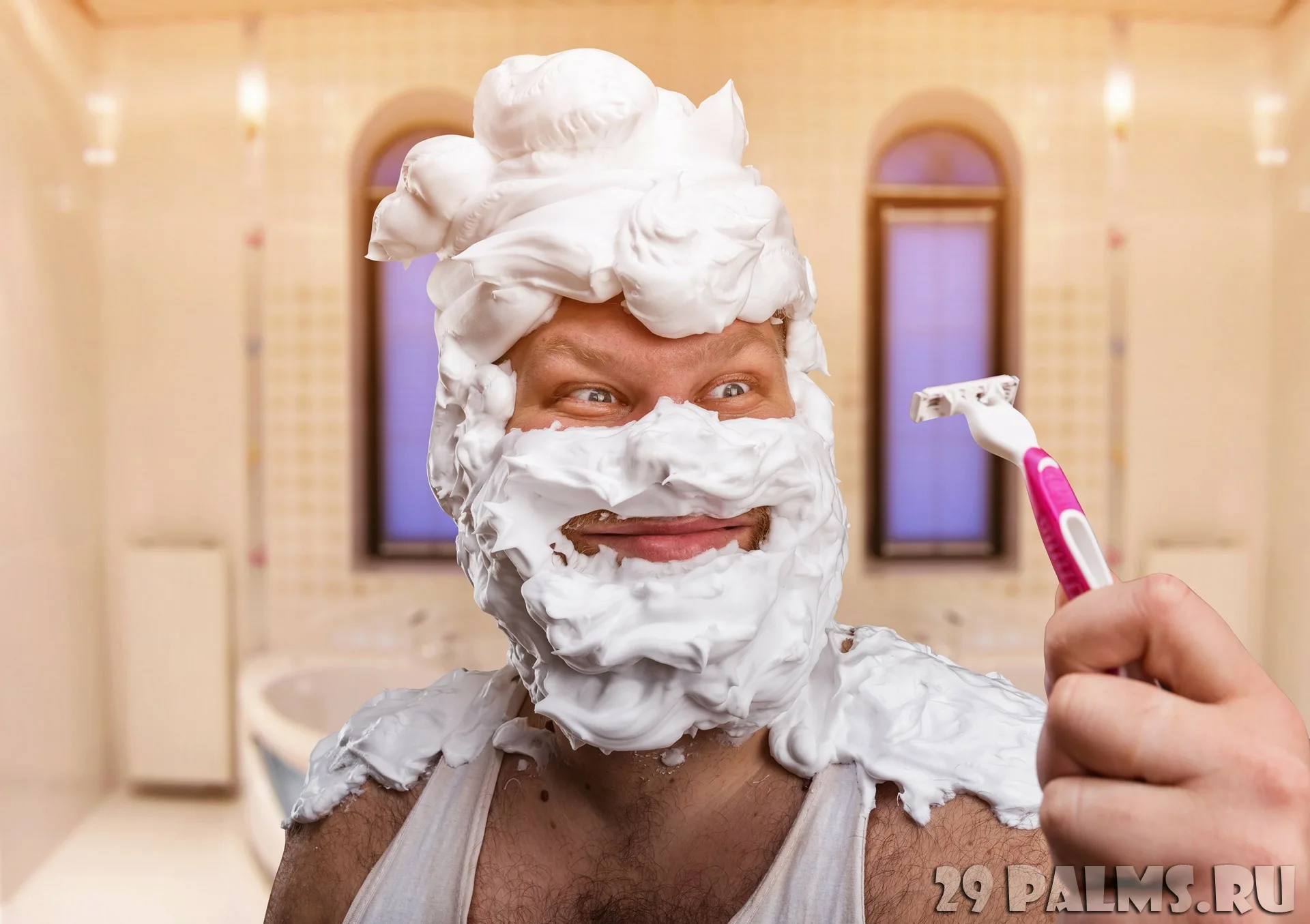 Фото Стихи к подарку пена для бритья #45