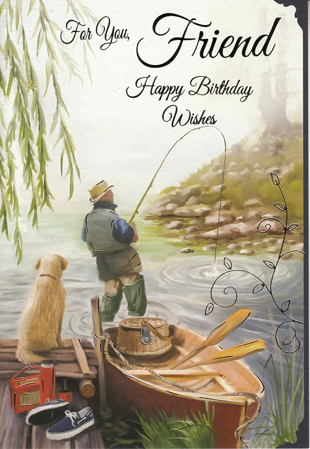Фото Поздравления с днем рождения рыбаку #31