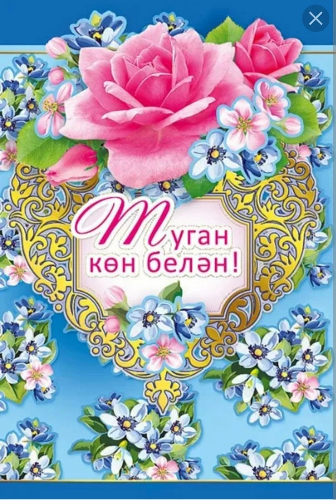 С днем рождения альфия на татарском языке
