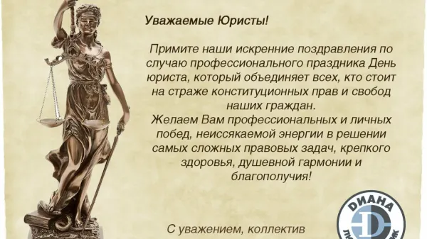 С днем рождения юриста