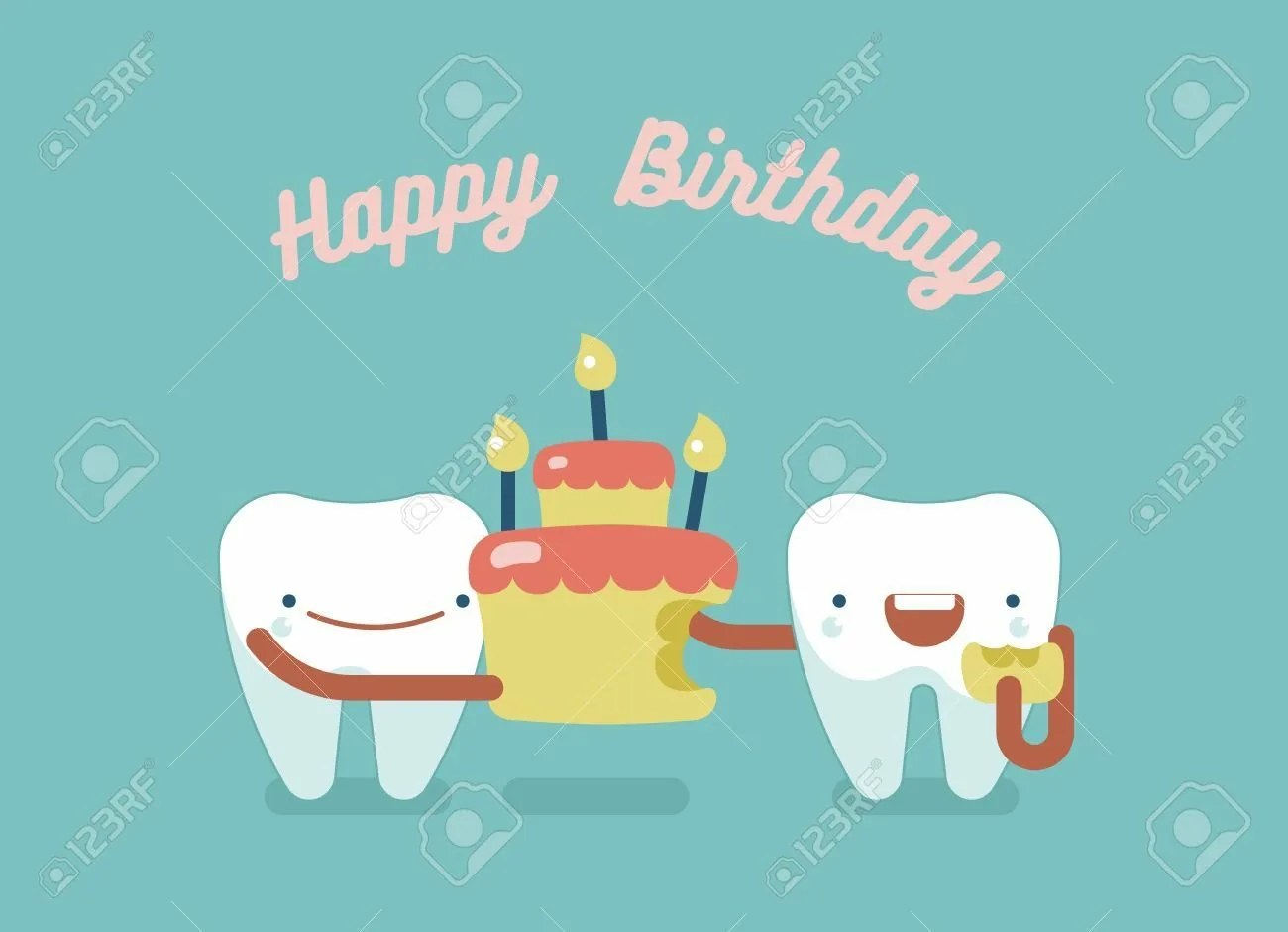 Фото Happy birthday greetings to the dentist #6