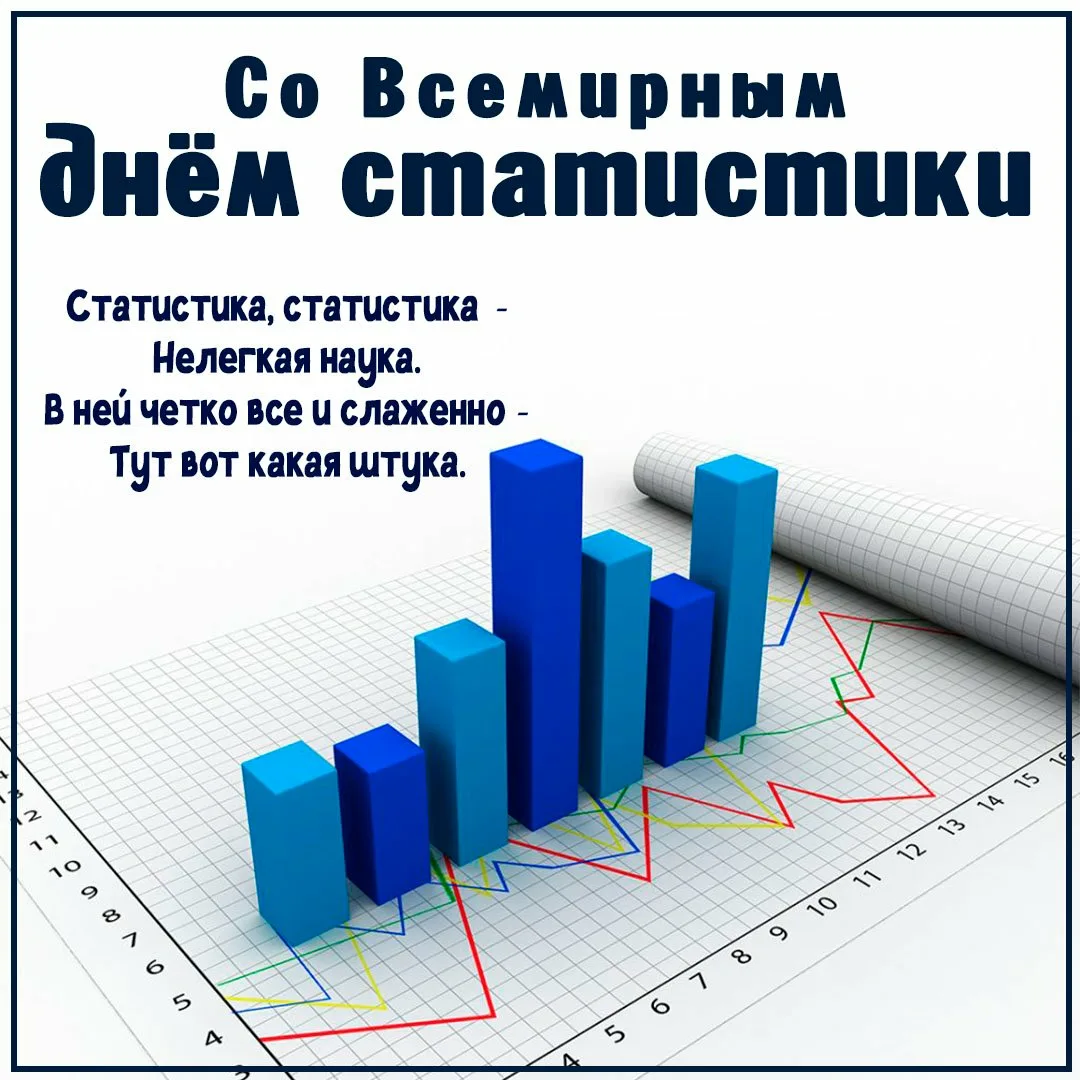 Фото Поздравления на Всемирный день статистики 2024 #42