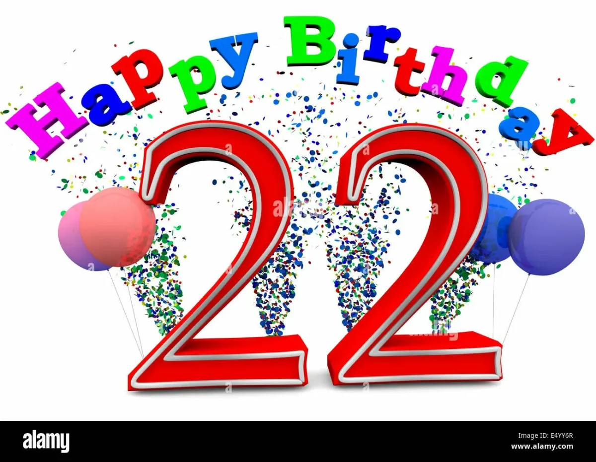 22 февраля день рождения. С днем рождения 22. Поздравления с днём рождения 22. С днём рождения 22 года парню. Открытки с днём рождения 22 года.