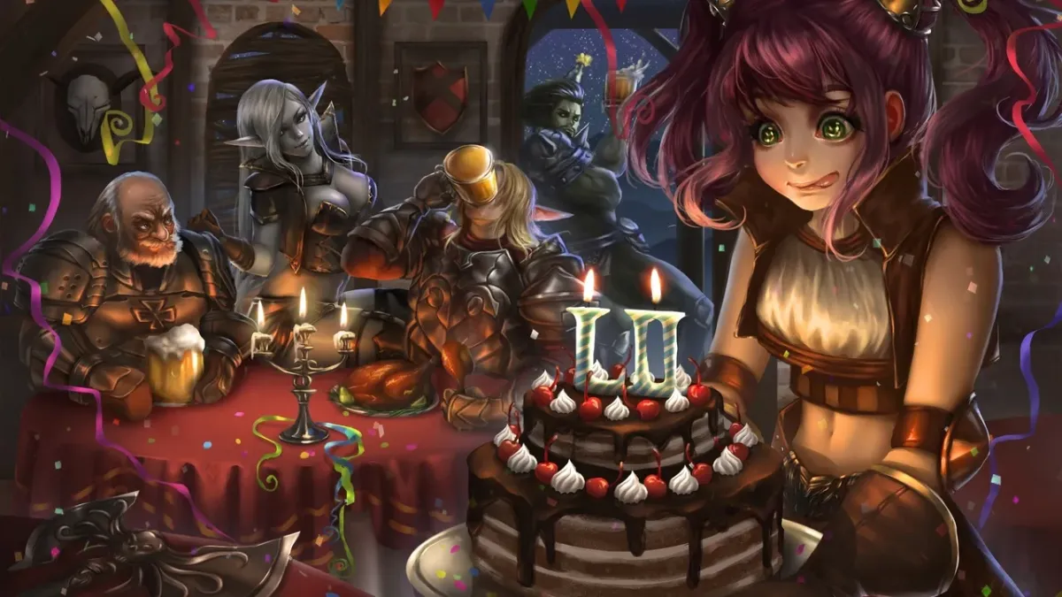 Dark birthday. С днем рождения фэнтези. С днем рождения Lineage 2. Фэнтези день рождение игры. С днем рождения фэнтези арт.