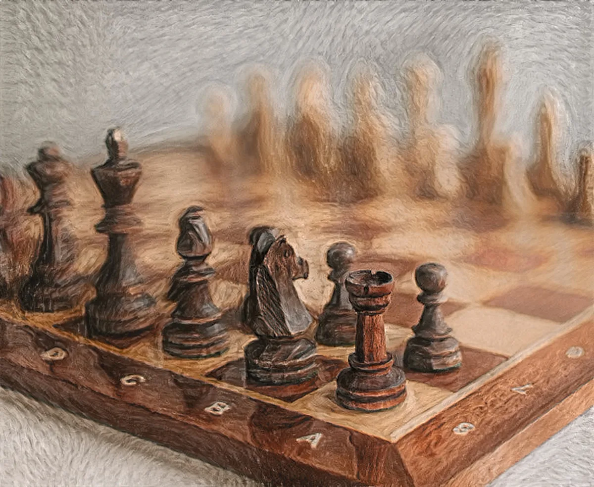 Фото День шахмат 2024, поздравление шахматисту #33