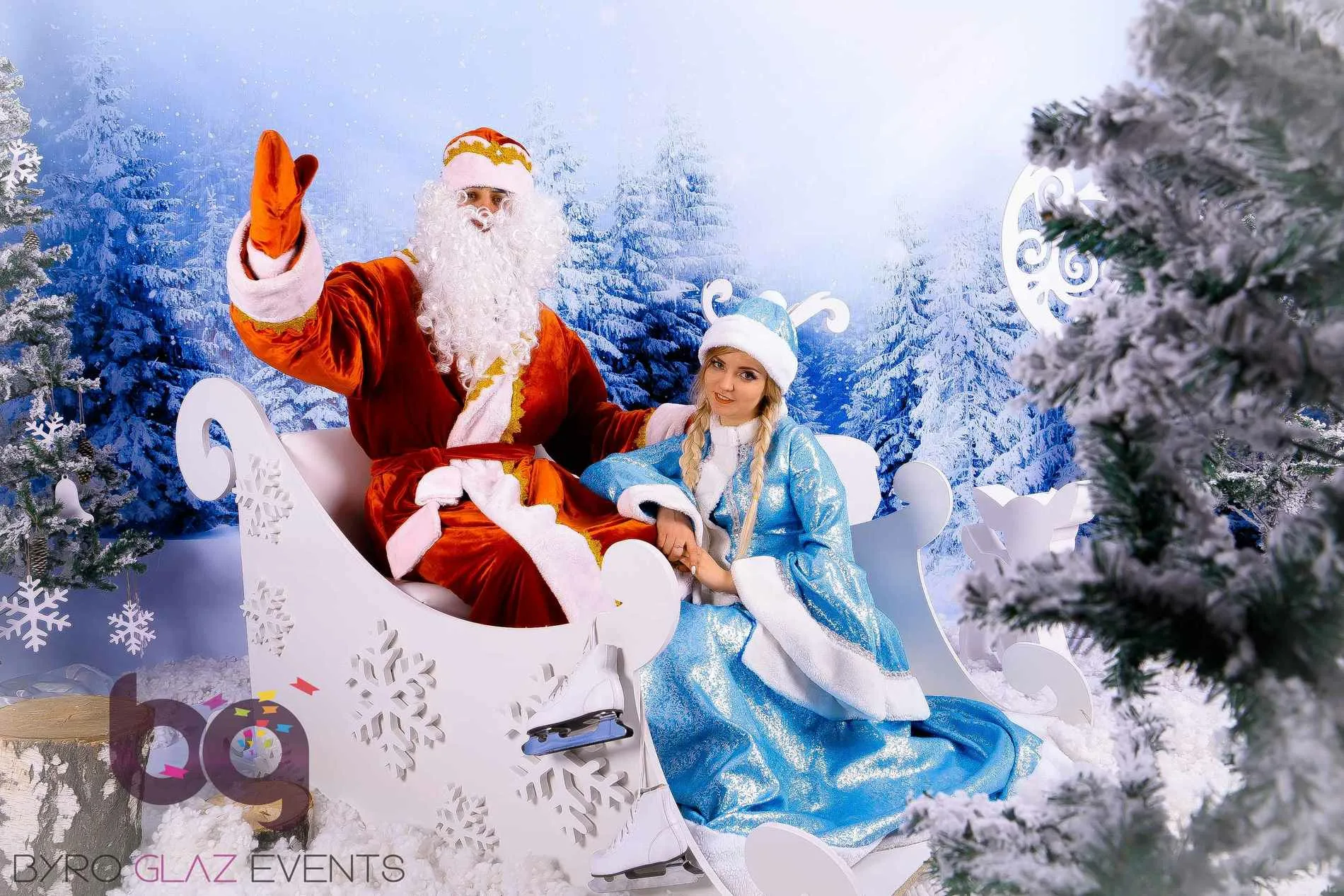 Фото Новогодние поздравления от Деда Мороза и Снегурочки #74