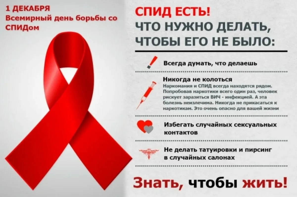 Фото Всемирный день борьбы со СПИДом #9