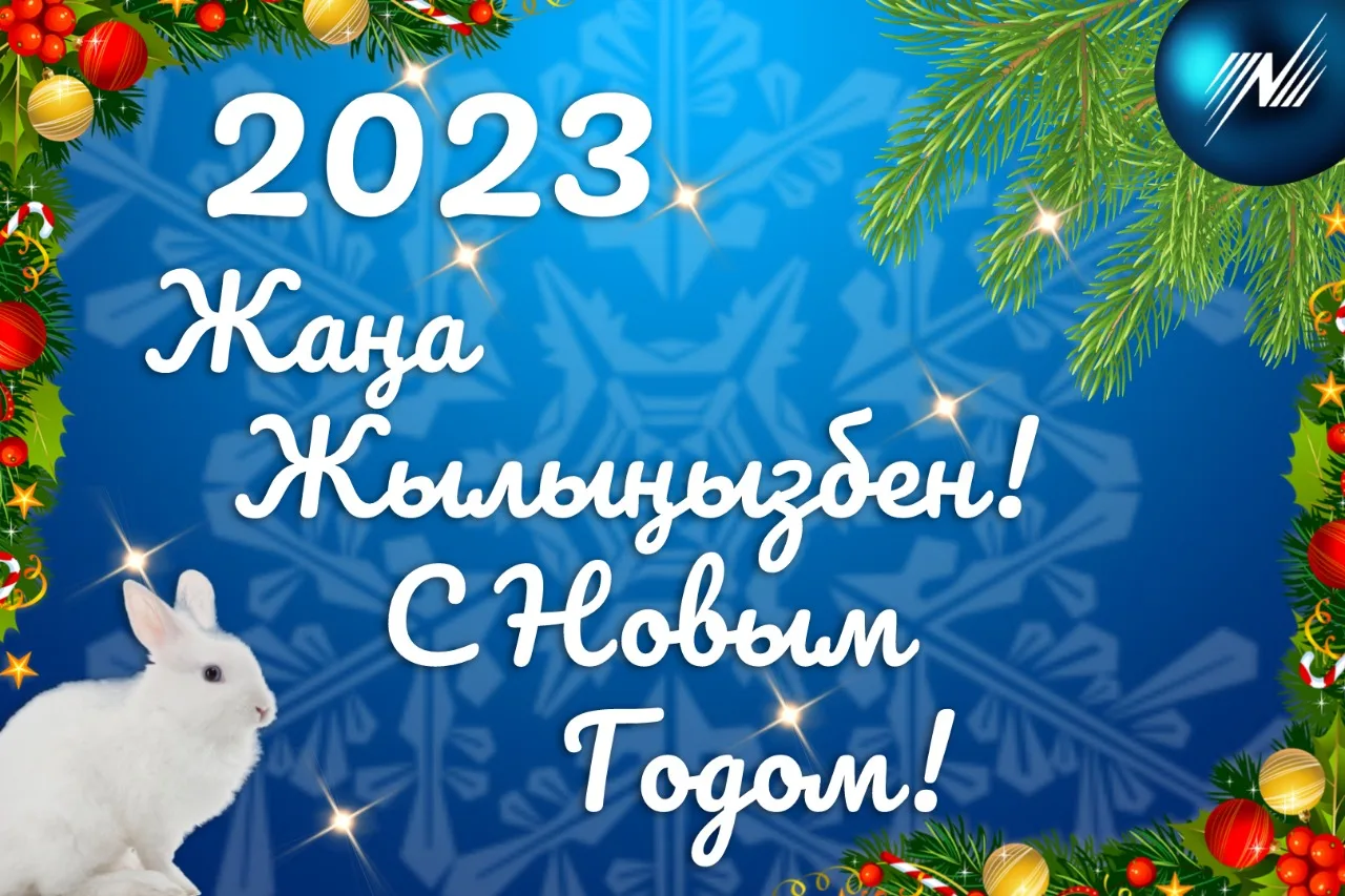 Фото Поздравления с Новым годом на казахском с переводом на русский язык #55