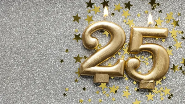 Картинка 25 лет день рождения