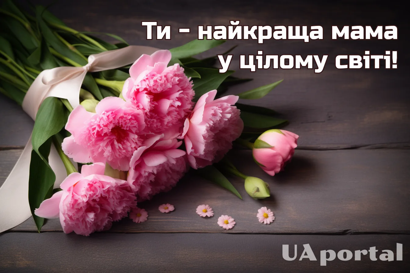 Фото Привітання з Днем матері від сина на українській мові #73