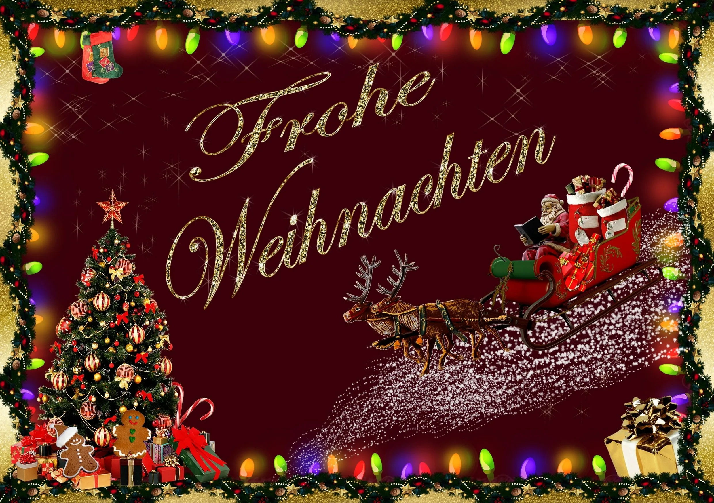 Фото Поздравления с Рождеством на немецком языке с переводом #14