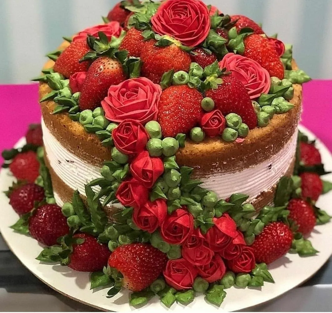 Фото Стихи к подарку торт на день рождения #33