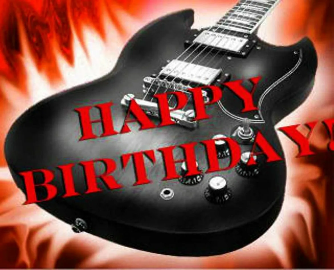 Фото Поздравление с днем рождения гитаристу #22