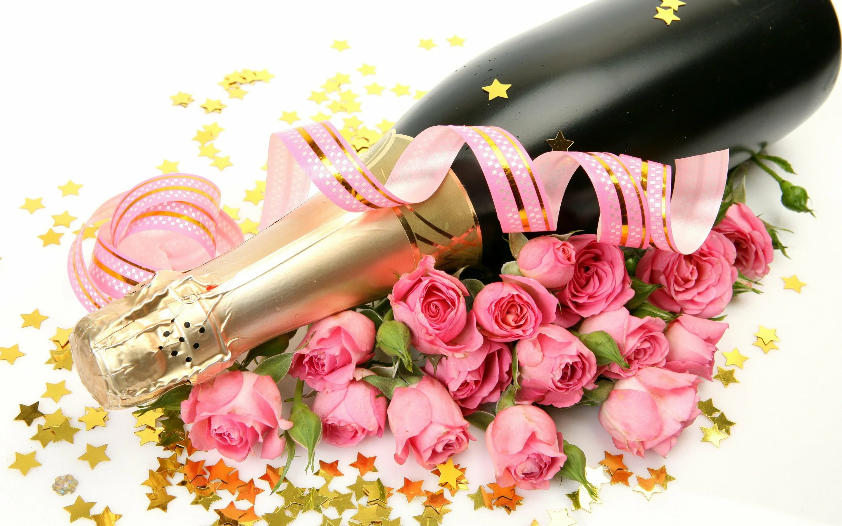 Фото Слова к подарку бутылка шампанского #90