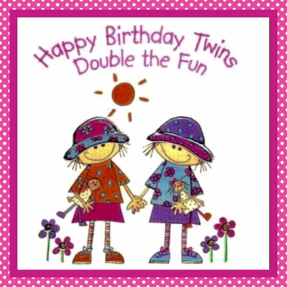 Фото Поздравления с днем рождения сестрам близнецам #63