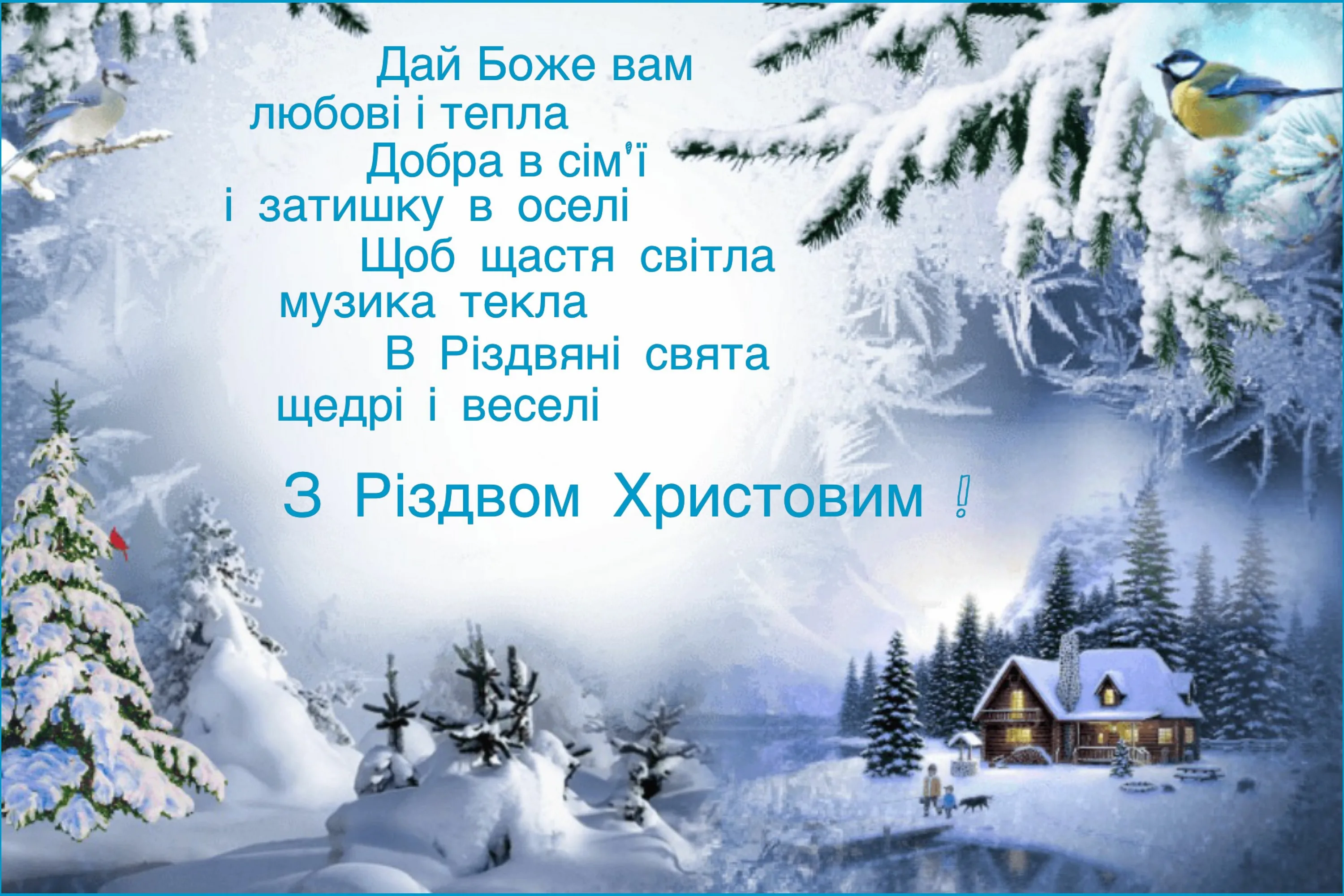 Фото Прикольні привітання з Різдвом Христовим на українській мові #22