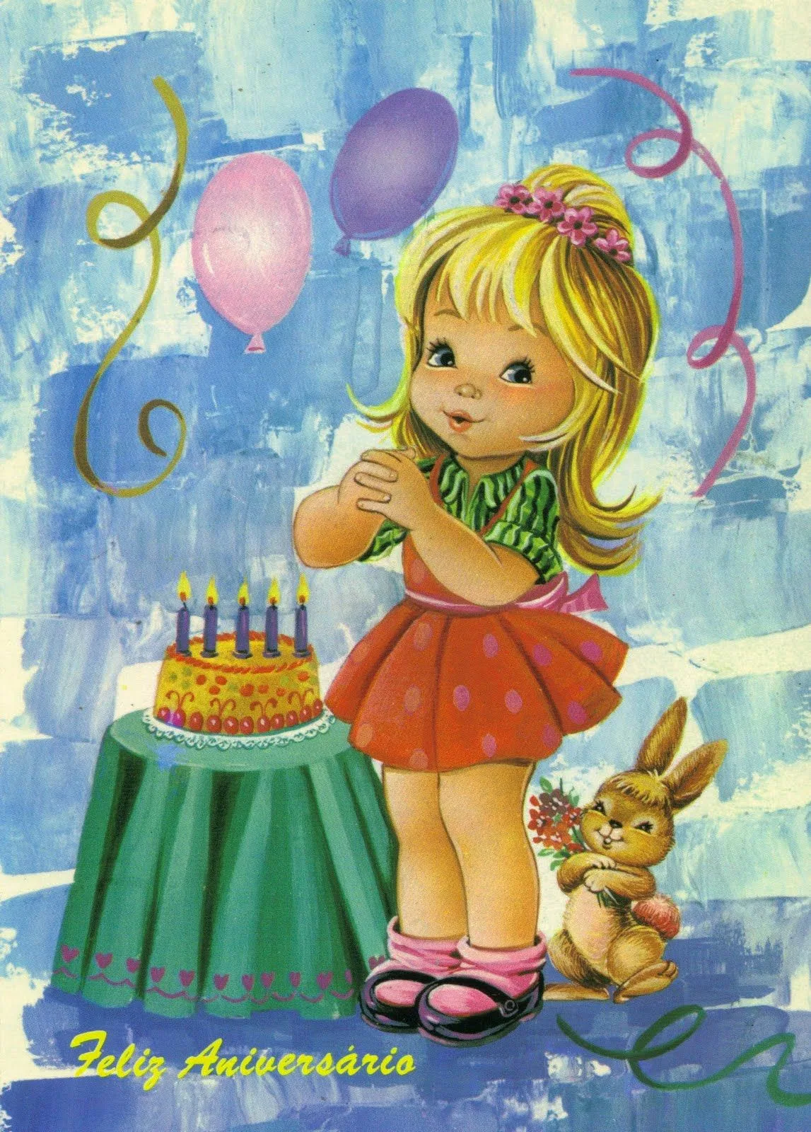 Фото Привітання з днем народження 5 років дівчинка/хлопчик #82